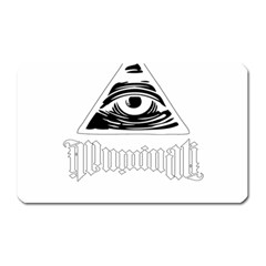 Illuminati Magnet (rectangular) by Valentinaart