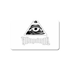 Illuminati Magnet (name Card) by Valentinaart