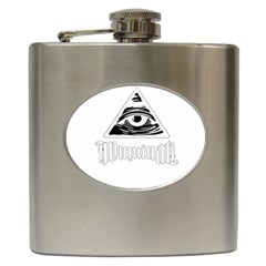 Illuminati Hip Flask (6 Oz) by Valentinaart