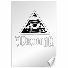 Illuminati Canvas 20  X 30   by Valentinaart