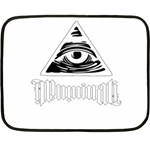 Illuminati Double Sided Fleece Blanket (Mini)  35 x27  Blanket Front