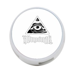 Illuminati 4-port Usb Hub (one Side) by Valentinaart