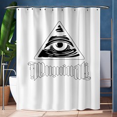 Illuminati Shower Curtain 60  X 72  (medium)  by Valentinaart