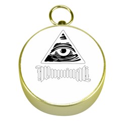 Illuminati Gold Compasses by Valentinaart