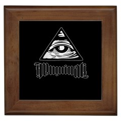 Illuminati Framed Tiles by Valentinaart