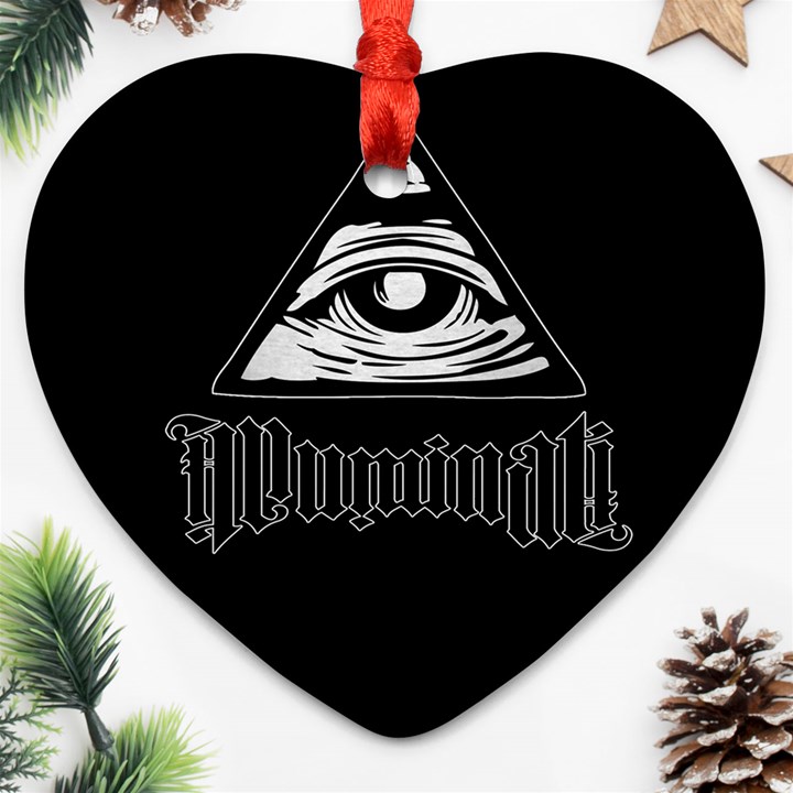 Illuminati Ornament (Heart)