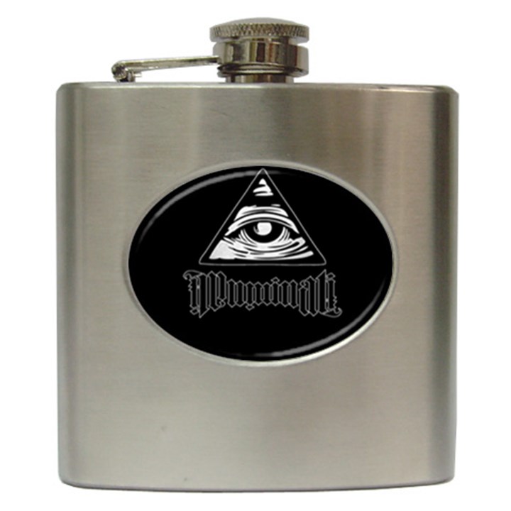 Illuminati Hip Flask (6 oz)