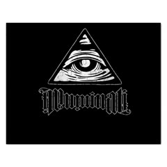 Illuminati Rectangular Jigsaw Puzzl by Valentinaart