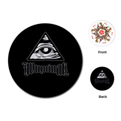 Illuminati Playing Cards (round)  by Valentinaart