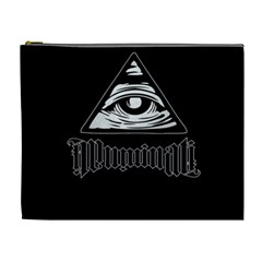 Illuminati Cosmetic Bag (xl) by Valentinaart