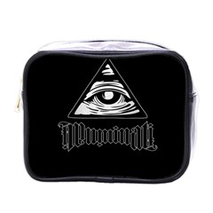 Illuminati Mini Toiletries Bags by Valentinaart