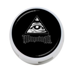 Illuminati 4-port Usb Hub (one Side) by Valentinaart