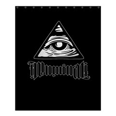 Illuminati Shower Curtain 60  X 72  (medium)  by Valentinaart