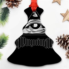 Illuminati Ornament (christmas Tree)  by Valentinaart