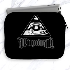 Illuminati Apple Ipad 2/3/4 Zipper Cases by Valentinaart