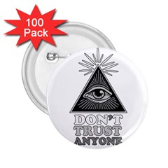 Illuminati 2 25  Buttons (100 Pack)  by Valentinaart