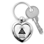 Illuminati Key Chains (Heart)  Front