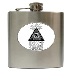 Illuminati Hip Flask (6 Oz) by Valentinaart