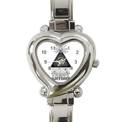 Illuminati Heart Italian Charm Watch by Valentinaart