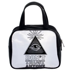 Illuminati Classic Handbags (2 Sides) by Valentinaart