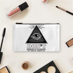 Illuminati Cosmetic Bag (small)  by Valentinaart