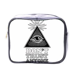 Illuminati Mini Toiletries Bags by Valentinaart