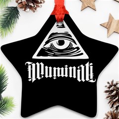 Illuminati Ornament (star) by Valentinaart