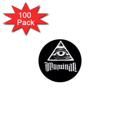 Illuminati 1  Mini Buttons (100 Pack)  by Valentinaart