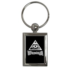 Illuminati Key Chains (rectangle)  by Valentinaart