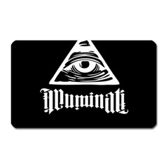 Illuminati Magnet (rectangular) by Valentinaart