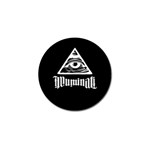 Illuminati Golf Ball Marker Front