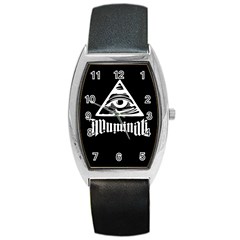 Illuminati Barrel Style Metal Watch by Valentinaart