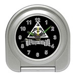 Illuminati Travel Alarm Clocks Front