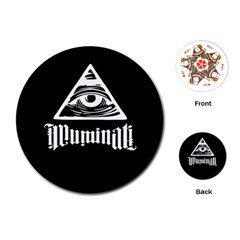 Illuminati Playing Cards (round)  by Valentinaart