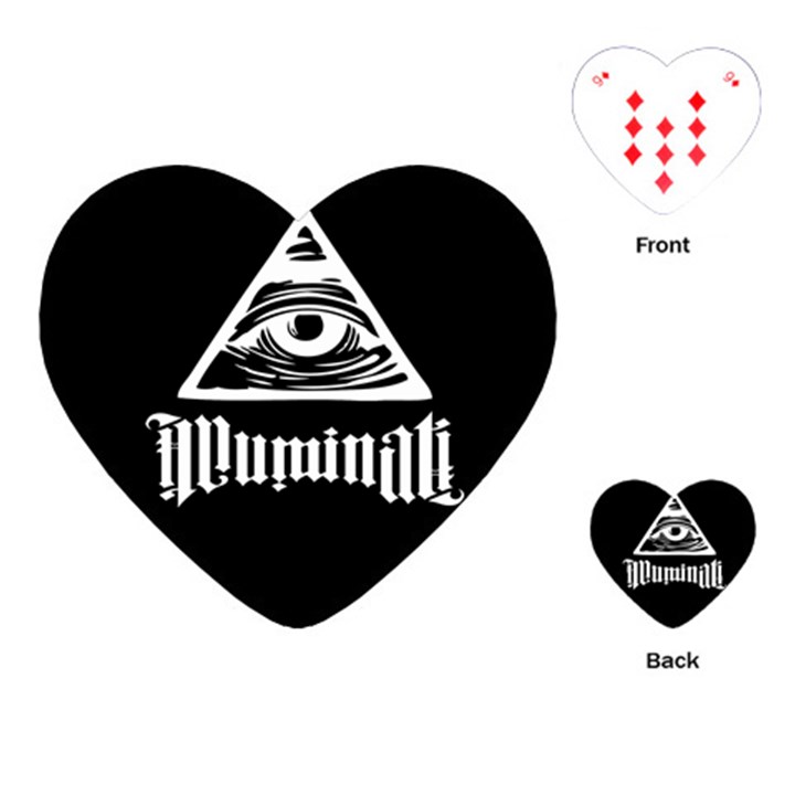 Illuminati Playing Cards (Heart) 