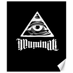 Illuminati Canvas 8  X 10  by Valentinaart