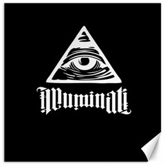 Illuminati Canvas 16  X 16   by Valentinaart