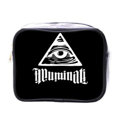 Illuminati Mini Toiletries Bags by Valentinaart