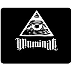 Illuminati Fleece Blanket (medium)  by Valentinaart