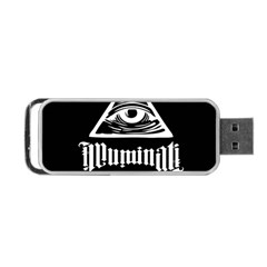 Illuminati Portable Usb Flash (two Sides) by Valentinaart