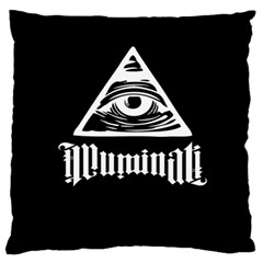 Illuminati Standard Flano Cushion Case (two Sides) by Valentinaart