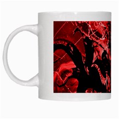 Scary Background White Mugs by dflcprints