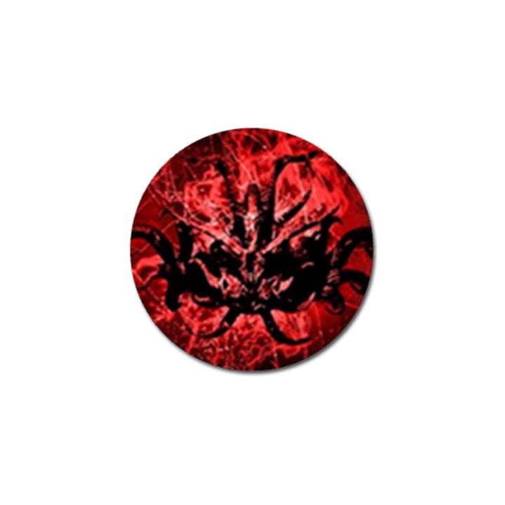 Scary Background Golf Ball Marker