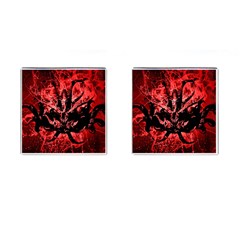 Scary Background Cufflinks (square) by dflcprints