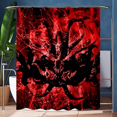 Scary Background Shower Curtain 60  X 72  (medium)  by dflcprints