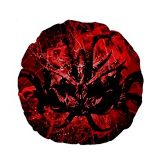 Scary Background Standard 15  Premium Flano Round Cushions by dflcprints