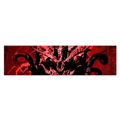 Scary Background Satin Scarf (oblong) by dflcprints