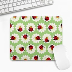 Ladybugs Pattern Large Mousepads by linceazul