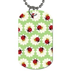 Ladybugs Pattern Dog Tag (one Side) by linceazul