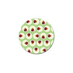 Ladybugs Pattern Golf Ball Marker (4 Pack) by linceazul